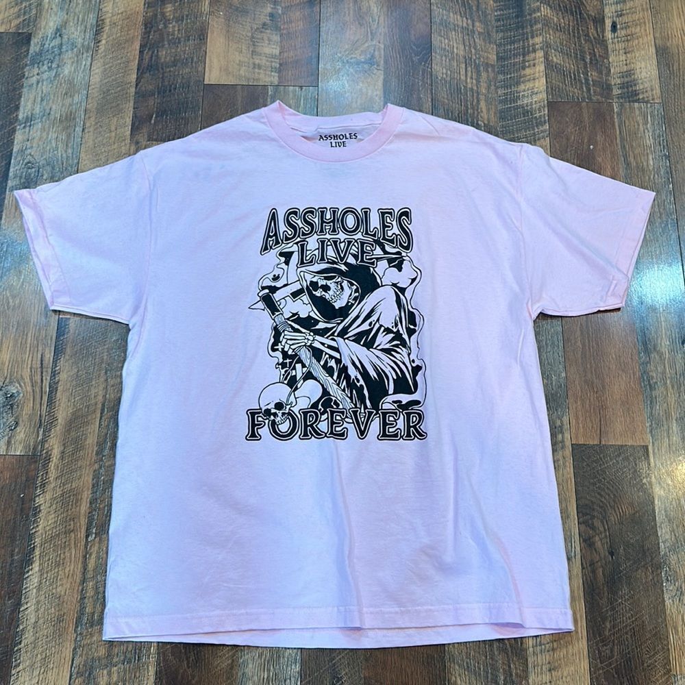 ASSHOLES LIVE FOREVER t-shirt XL (5025B) NWOT
